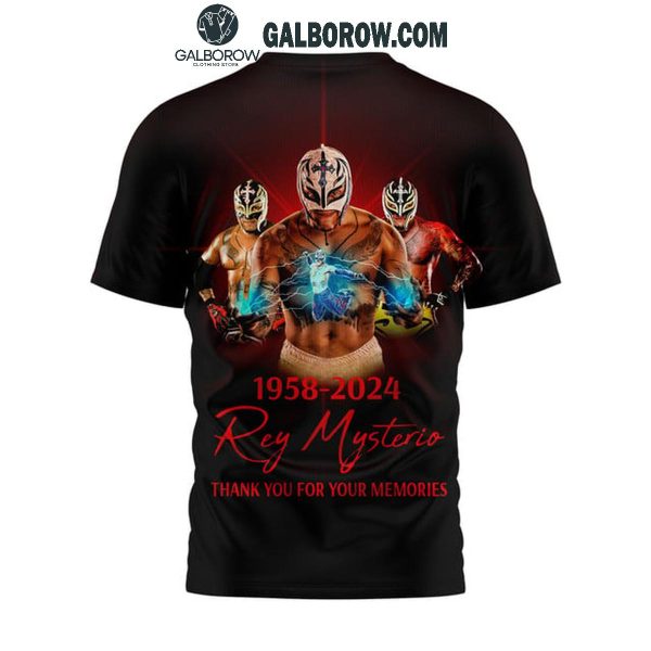 Rey Mysterio 1958-2024 Thank You For The Memories Hoodie T-Shirt