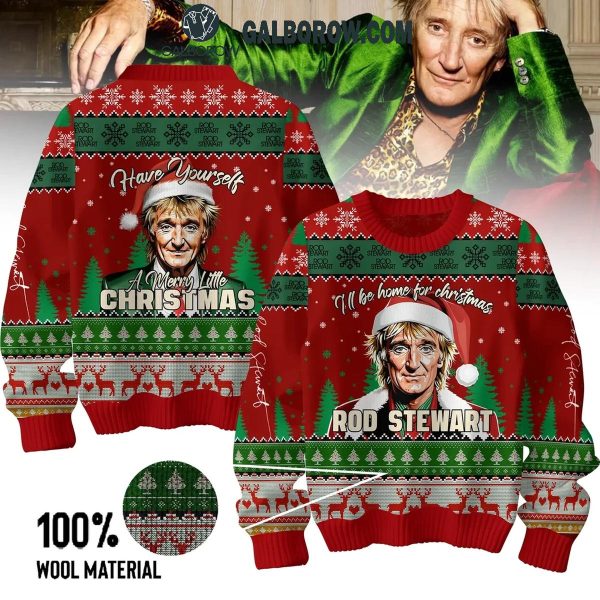 Rod Stewart Have Yourself A Merry Little Christmas 2024 Ugly Sweater