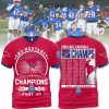 SMU Mustangs ACC Football Champions 2024 Pony Up Hoodie T-Shirt Blue