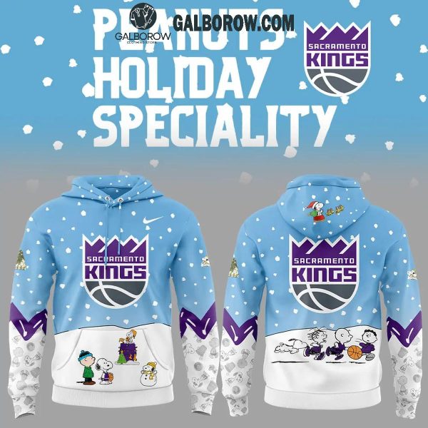 Sacramento Kings Peanuts Snoopy Christmas Days NBA 2024 Hoodie T-Shirt