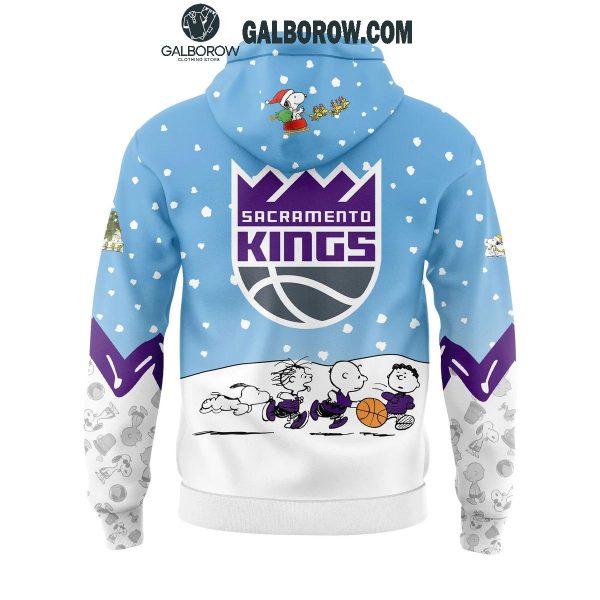 Sacramento Kings Peanuts Snoopy Christmas Days NBA 2024 Hoodie T-Shirt