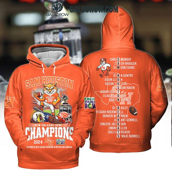 Sam Houston Bearcats Football Team Bowl Champions 2024 Hoodie T-Shirt