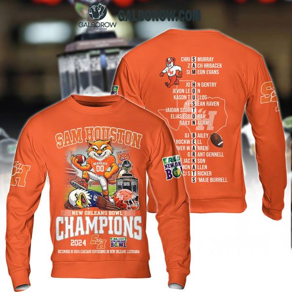 Sam Houston Bearcats Football Team Bowl Champions 2024 Hoodie T-Shirt