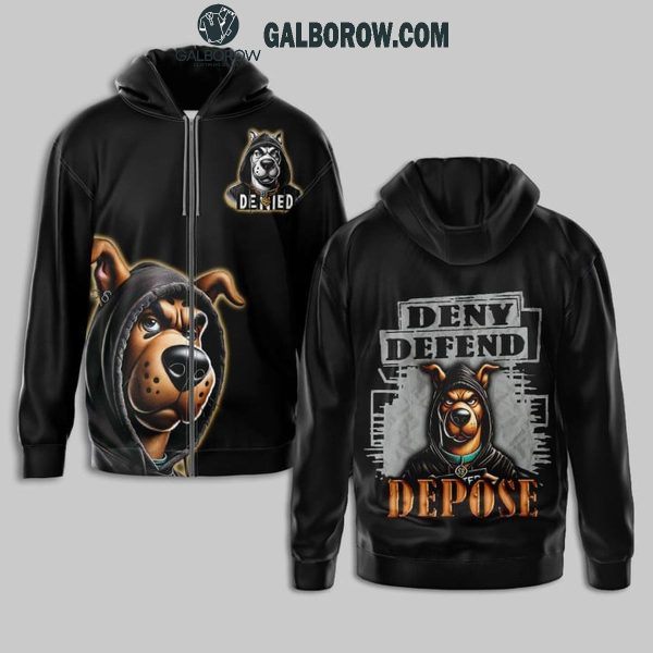 Scooby-Doo 2024 Deny Defend Depose For Luigi Mangione Hoodie T-Shirt