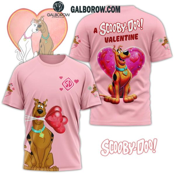 Scooby Doo Be My Valentine Hugs And Kisses Hoodie T-Shirt