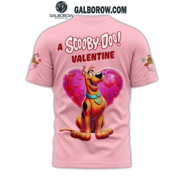 Scooby Doo Be My Valentine Hugs And Kisses Hoodie T-Shirt