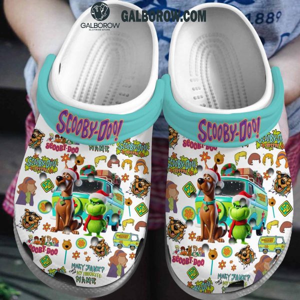 Scooby-Doo Team Up With The Grinch Christmas Crocs Clogs