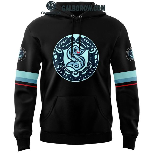 Seattle Kraken Indigenous Peoples 2024 Night And Day Celebration Hoodie T-Shirt