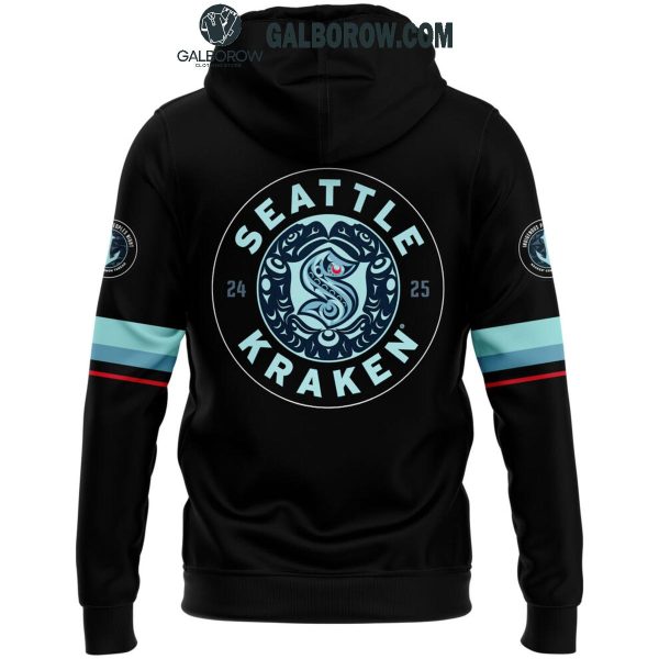 Seattle Kraken Indigenous Peoples 2024 Night And Day Celebration Hoodie T-Shirt