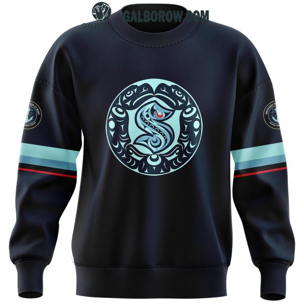 Seattle Kraken Indigenous Peoples 2024 Night And Day Celebration Hoodie T-Shirt