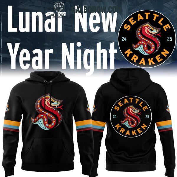 Seattle Kraken Lunar New Year Night Cheering 2024 Hoodie T-Shirt