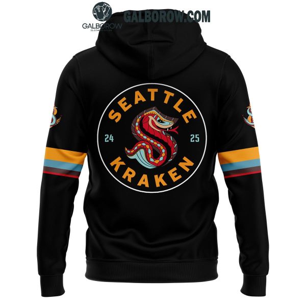 Seattle Kraken Lunar New Year Night Cheering 2024 Hoodie T-Shirt