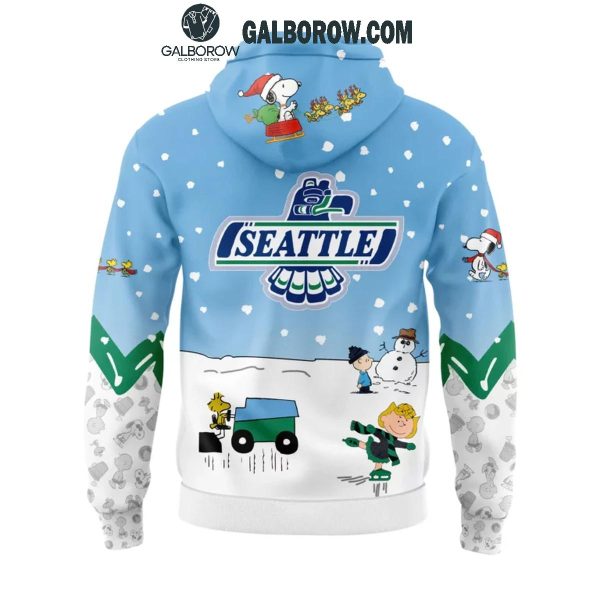 Seattle Thunderbirds Peanuts Season Snoopy Hockey Hoodie T-Shirt