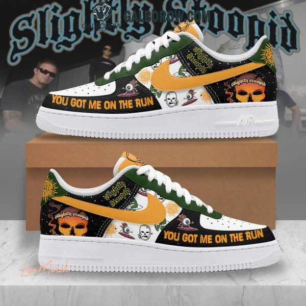 Slightly Stoopid You Got Me On The Run Air Force 1 Shoes