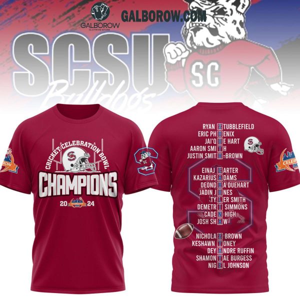 South Carolina State Bulldogs Champs Cricket Celebration Bowl 2024 Hoodie T-Shirt