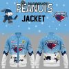 Wheeling Nailers 2024 Winter Holidays Snoopy Peanuts Baseball Jacket