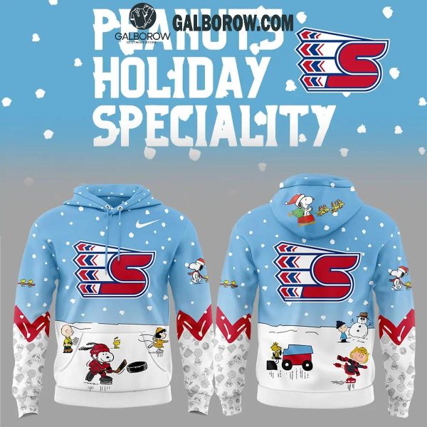 Spokane Chiefs Peanuts Season Snoopy Hockey Hoodie T-Shirt