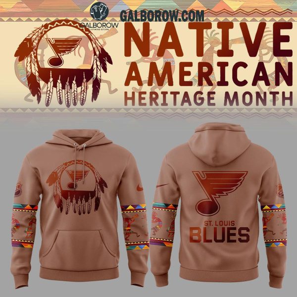 St. Louis Blues Native American Heritage Hoodie