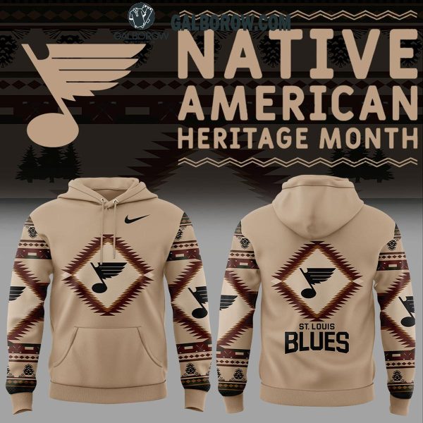 St. Louis Blues Native American Heritage Hoodie T Shirt