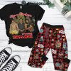 ACDC Hell’s Bells Santa’s Comin’ To You Christmas Fleece Pajamas Set