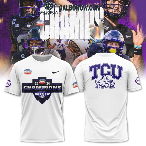 TCU Horned Frogs 2024 Celebrating New Mexico Bowl Hoodie T-Shirt