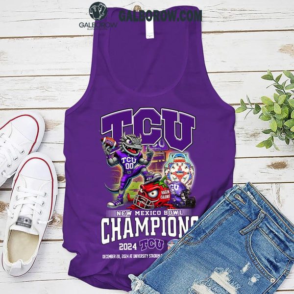 TCU Horned Frogs Let’s Celebrate 2024 New Mexico Bowl Champions T-Shirt