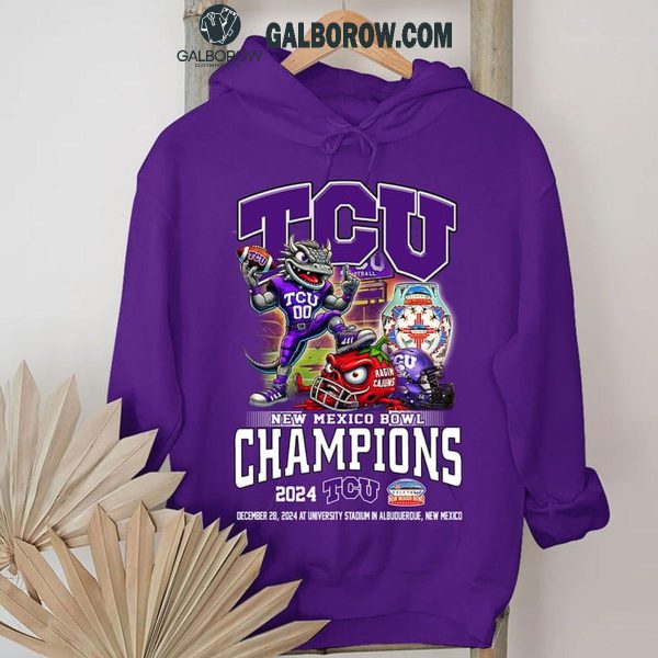 TCU Horned Frogs Let’s Celebrate 2024 New Mexico Bowl Champions T-Shirt