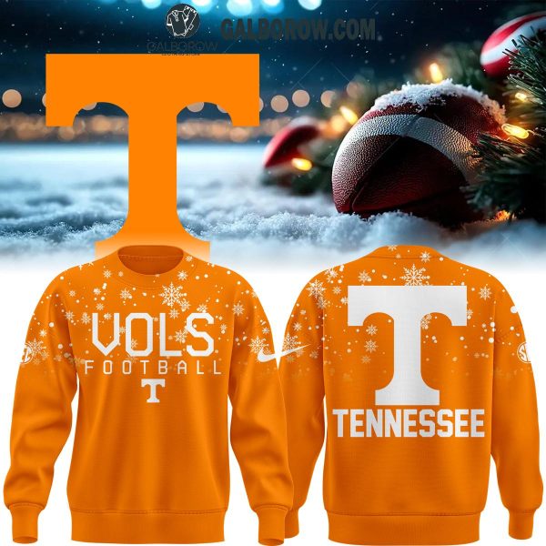 Tennessee Volunteers 2024 Football Christmas First Snow Hoodie T-Shirt