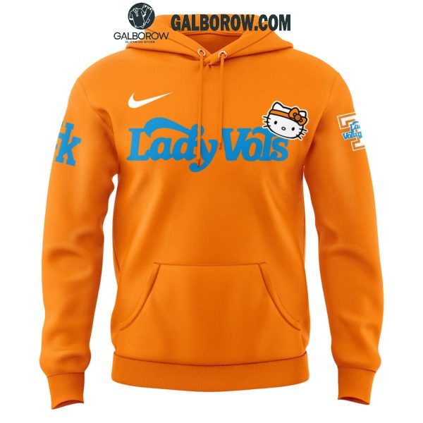 Tennessee Volunteers Cheer 50th Anniversary Of Hello Kitty Orange 2024 Hoodie T-Shirt