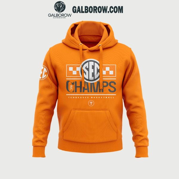 Tennessee Volunteers Men’s Basketball Champions 2024 Orange Hoodie T-Shirt