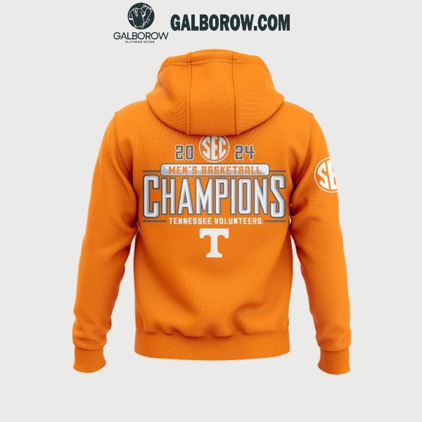 Tennessee Volunteers Men’s Basketball Champions 2024 Orange Hoodie T-Shirt