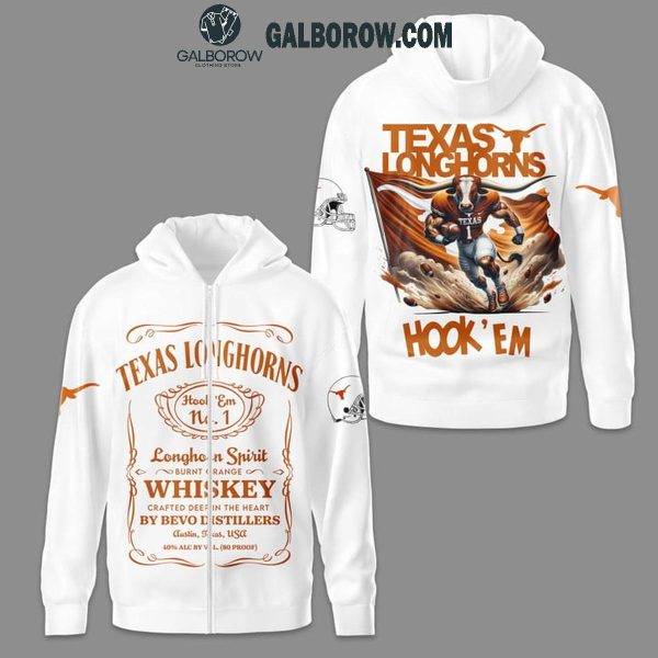 Texas Longhorns Hook ‘Em No. 1 Longhorn Spirit Hoodie T-Shirt