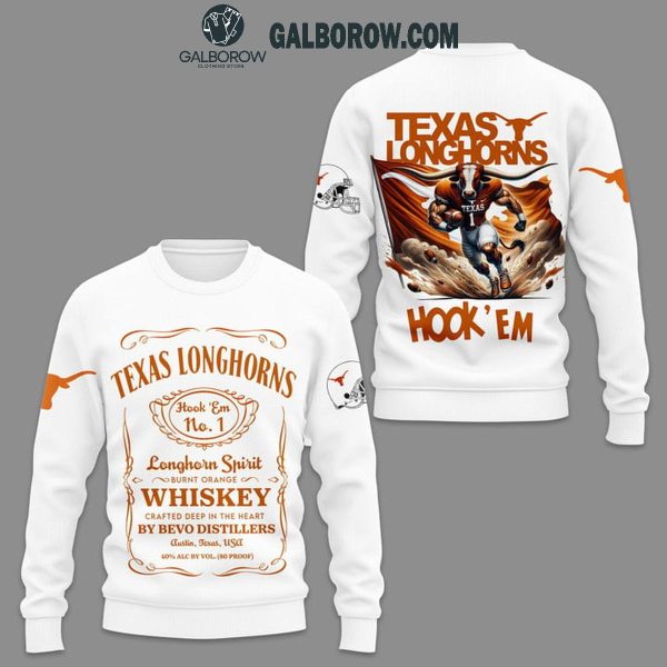 Texas Longhorns Hook ‘Em No. 1 Longhorn Spirit Hoodie T-Shirt