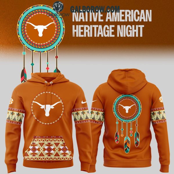 Texas Longhorns Native American Heritage Let’s Honor 2024 Hoodie T-Shirt