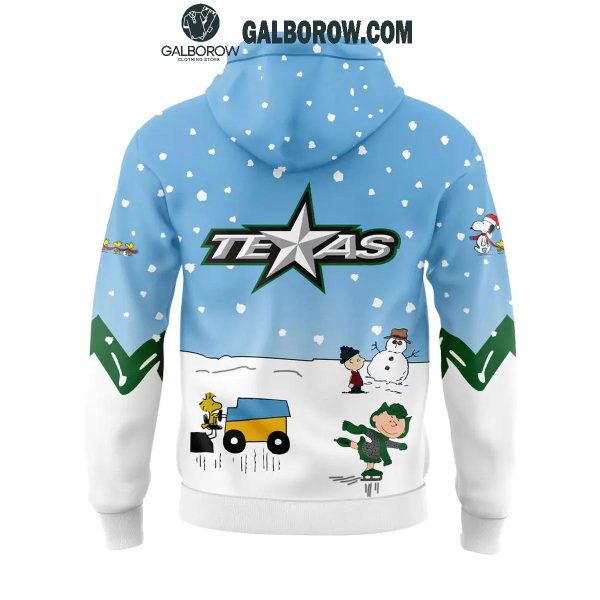 Texas Stars 2024 Winter Snoopy Holidays Peanuts Hoodie T-Shirt