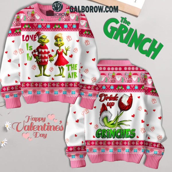 The Grinch Happy Valentines’ Day Love Is In The Air Ugly Sweater