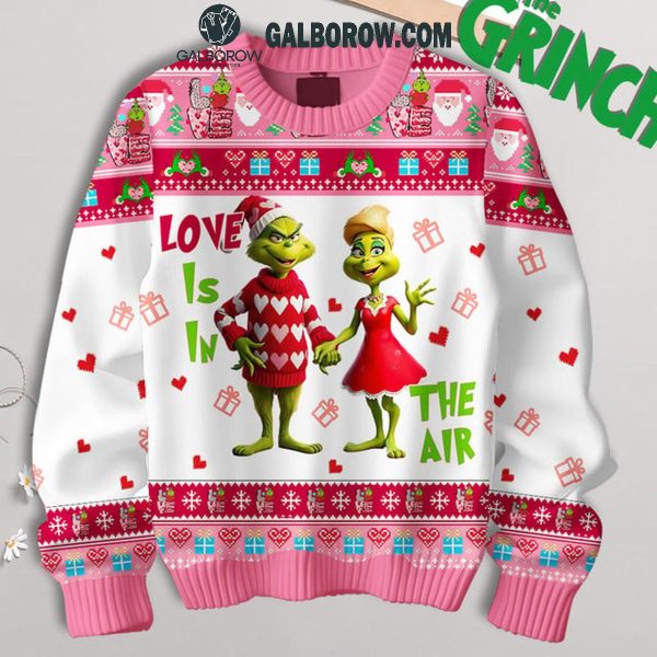 The Grinch Happy Valentines’ Day Love Is In The Air Ugly Sweater