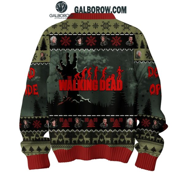 The Walking Dead Fight The Dead Fear The Living 2024 Christmas Ugly Sweater