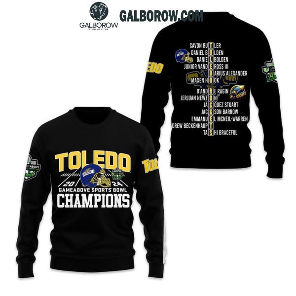 Toledo Rockets Gameabove Sports Bowl Champions 2024 Hoodie T-Shirt