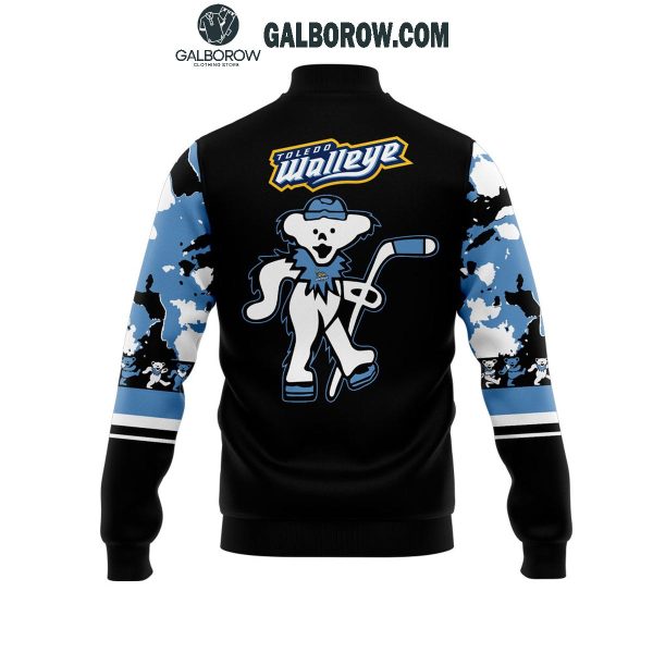 Toledo Walleye Contribute For Grateful Dead 2025 Baseball Jacket