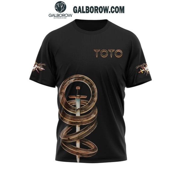 Toto North American Summer Tour 2025 The Celebrating Time Hoodie T-Shirt