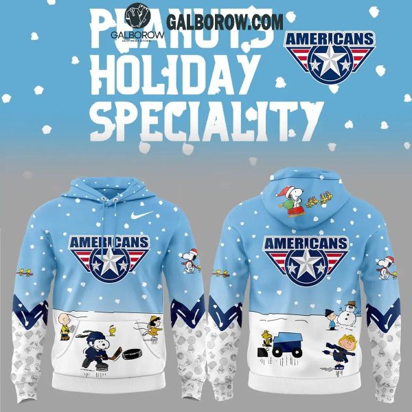 Tri-City Americans Peanuts Season Snoopy Hockey Hoodie T-Shirt