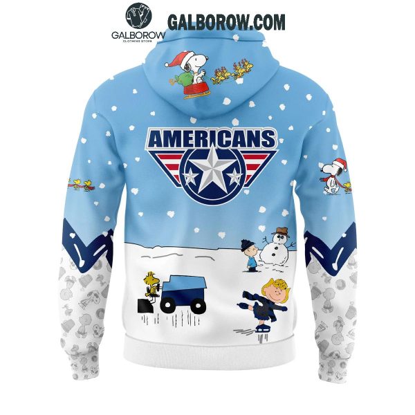 Tri-City Americans Peanuts Season Snoopy Hockey Hoodie T-Shirt