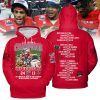 UNLV Rebels 2024 Art Of Sport LA Bowl Celebration Hoodie T-Shirt