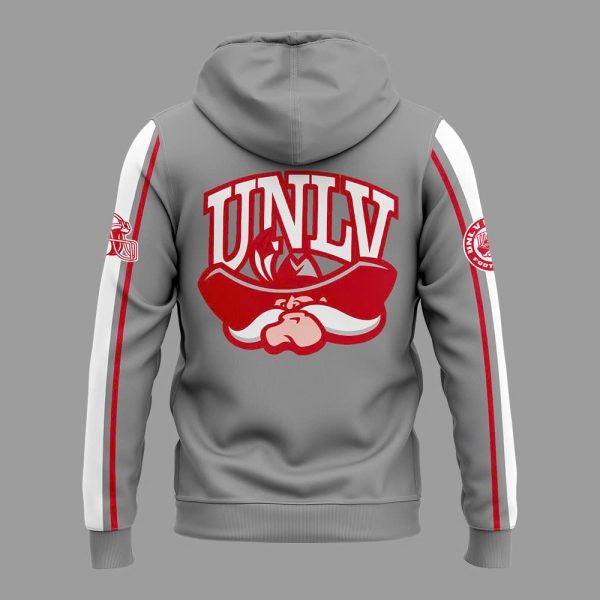 UNLV Rebels Football 2024 Gray For Glory Hoodie T-Shirt