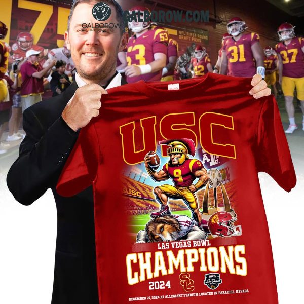 USC Trojans Las Vegas Bowl Champions T Shirt