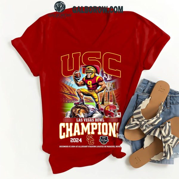 USC Trojans Las Vegas Bowl Champions T Shirt