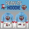 Tucson Roadrunners 2024 Snoopy Cheering Peanuts Winter Hoodie T-Shirt