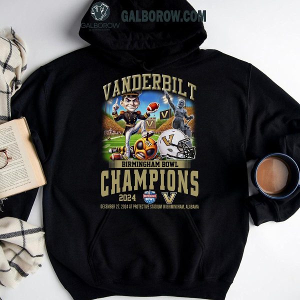 Vanderbilt Commodores Birmingham Bowl Champions 2024 T Shirt