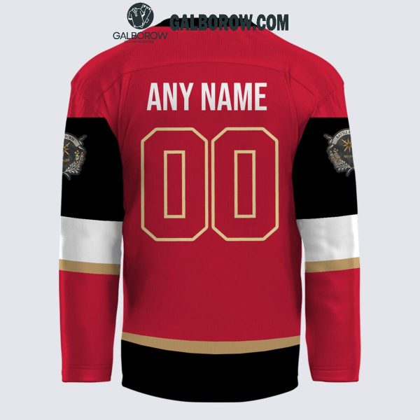 Vegas Golden Knights Firefighter Honor 2024 Personalized Hockey Jersey